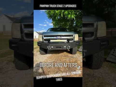 PawPaw Truck Stage 2 Upgrades Front Bumper - 09 Silverado