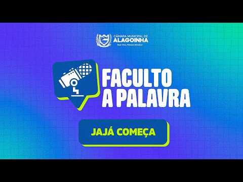 TV CÂMARA ALAGOINHA-PB - PROGRAMA FACULTO A PALAVRA - 15/09/2026