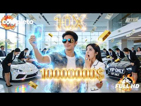 Esposo pobre activa sistema para mimar a su esposa—cada peso vuelve x10, todos quedan impactados.