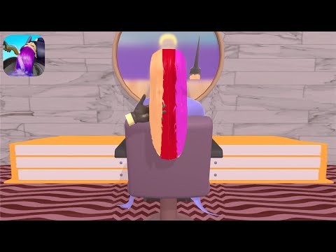 Hair Dye! Game    All Levels New Update - iOS / Android Mobile Gameplay #1