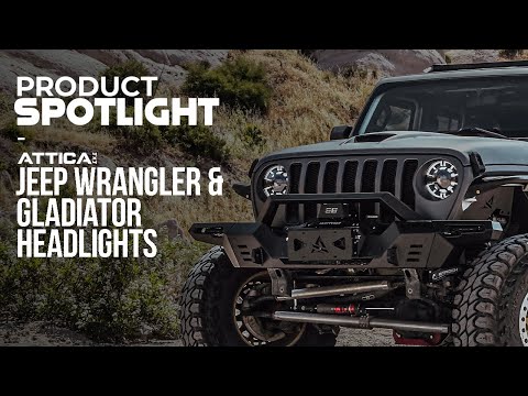 ATTICA 4X4 | 2018-2023 JEEP WRANGLER JL | Gladiator JT ARK SERIES HEADLIGHTS