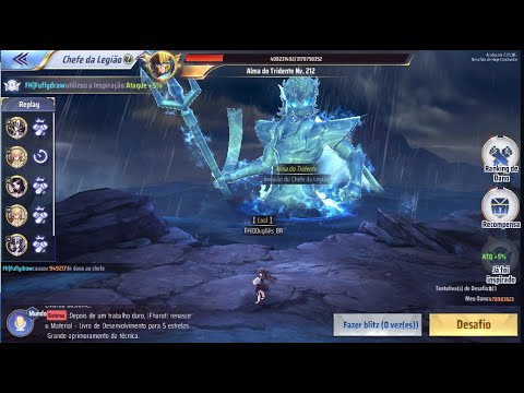 Comp para Boss da Legião - Saint Seiya Awakening