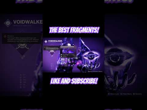Which Void Fragments Do You Use? #warlock #warlockbuild #pc #fragments #destiny2gameplay