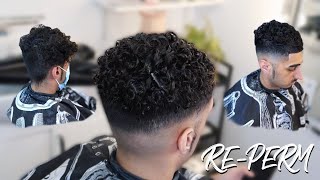 FULL HAIRCUT TRANSFORMATION! MENS HAIRSTYLE 202! MENS CURLS!