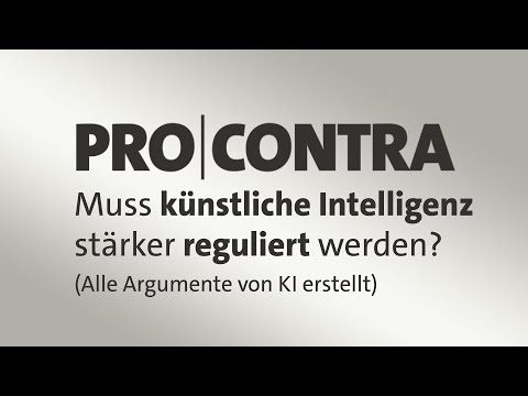 Diskussion um Künstliche Intelligenz – Ein Pro und Contra, erstellt von KI selbst
