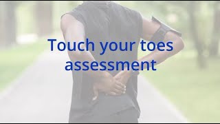 Tactical Functional Training - Touch Your Toes Assessment