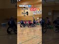 車いすバスケteam♿️🏀sakaisuns🔥みんな本気モード🔥 車いすバスケ バスケ こどもちゃれんじ