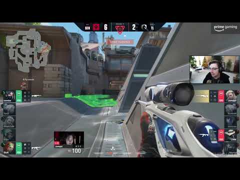 Shroud reacts to Jammpi's Insane ACE "Team Liquid vs Sentinels"