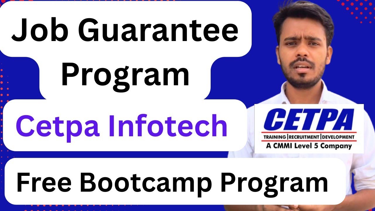 Cetpa Infotech  Free Bootcamp Program In Noida    Full Stack Developer Course - 100% Placement