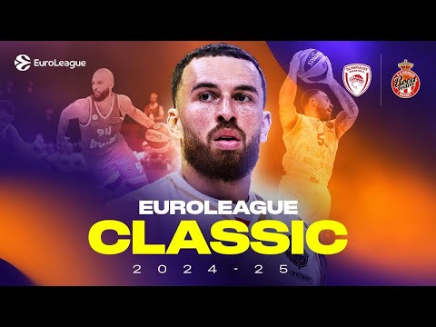 UNFORGETTABLE Semifinal | Olympiacos - AS Monaco | EUROLEAGUE CLASSIC GAMES 2024-25