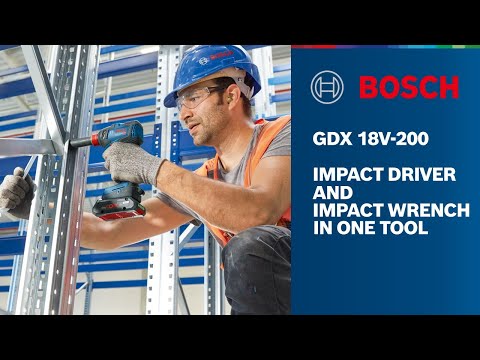GDX 18V-200 C PROFESSIONAL CORDLESS IMPACT DRIVER/WRENCH