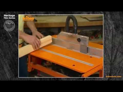 Tenoning With Triton Workcentre - Triton Heritage