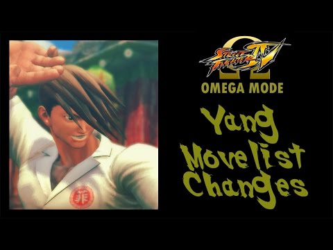 USFIV: Omega Mode - Yang Move List Changes