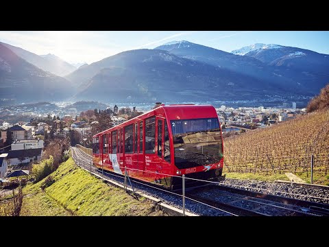 Garaventa 121-FUL "Sierre – Montana Gare" Sierre, Switzerland - English (2022)