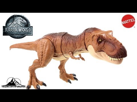 Optibotimus Reviews: Jurassic World Fallen Kingdom Thrash n' Throw TYRANNOSAURUS REX