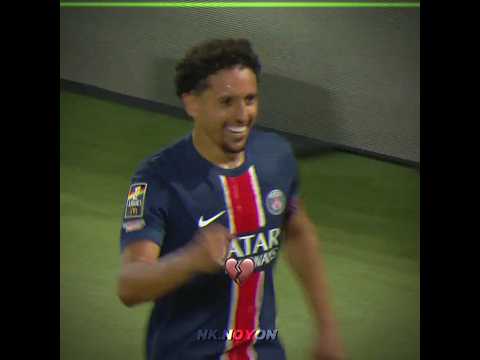 Marquinhos head shot goal🔥🇧🇷 #football #edit #fyp #viralvideo #trending #shorts #marquesinas #psg