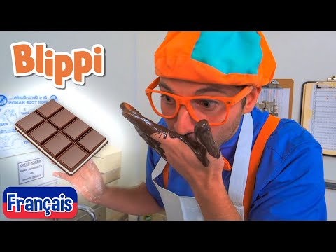 L'heure du chocolat avec Blippi - Blippi en français | Vidéos éducatives pour les enfants