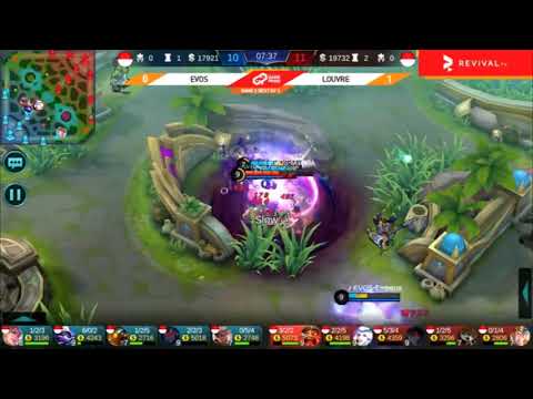 Evos vs Louvre Game 2 || BEKRAF Game Prime 2018