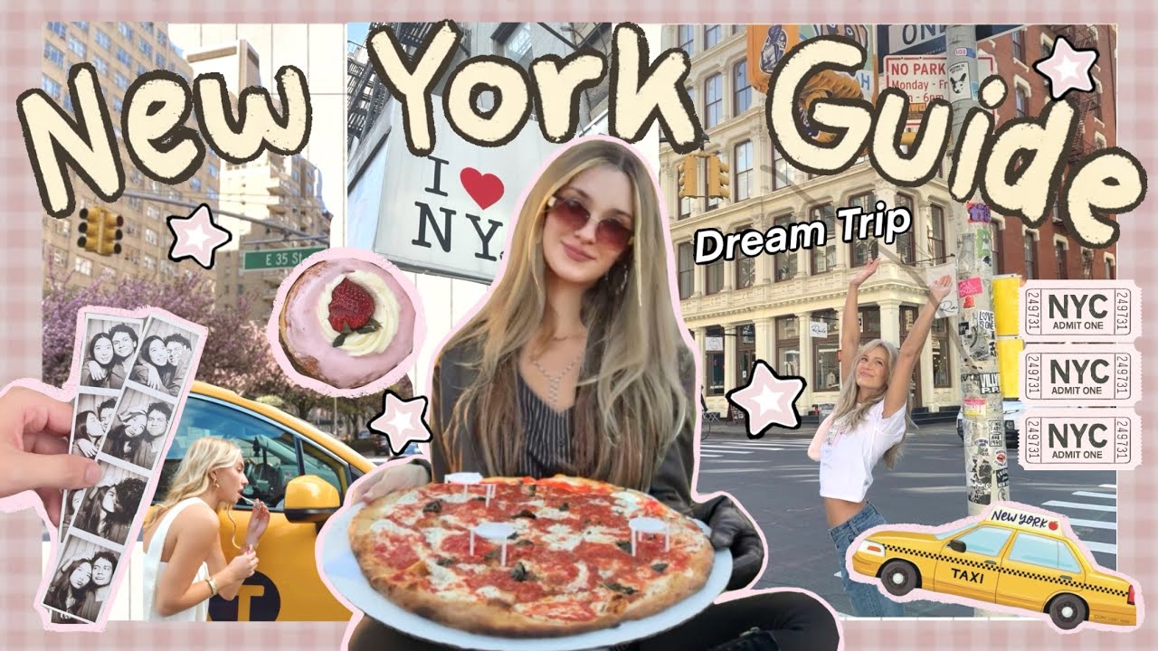 30 things to do in New York🗽🚕 *dream NYC trip*