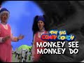 The Big Comfy Couch Funding And Intro Monkey See Monkey Do 1994 98 PBS Rebroadcast