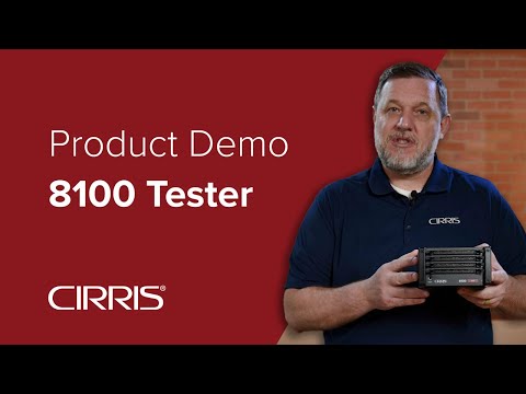 8100 | 產品演示 | Cirris - 電纜和線束測試儀 (8100 | Product Demo | Cirris - Cable and Harness Testers)