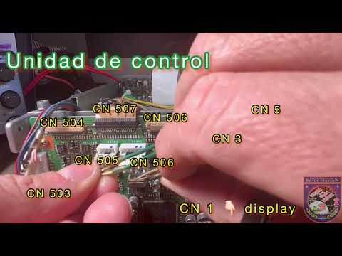 EA3HWU Conectores y cables flat placa CI control TS-2000