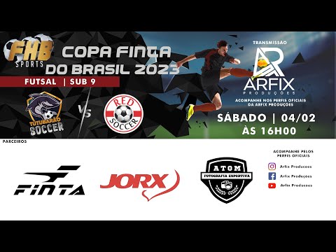 TUTUBARÃO X RED SOCCER - FUTSAL SUB 9