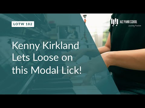 Kenny Kirkland Lets Loose on this Modal Lick! (LOTW #182)