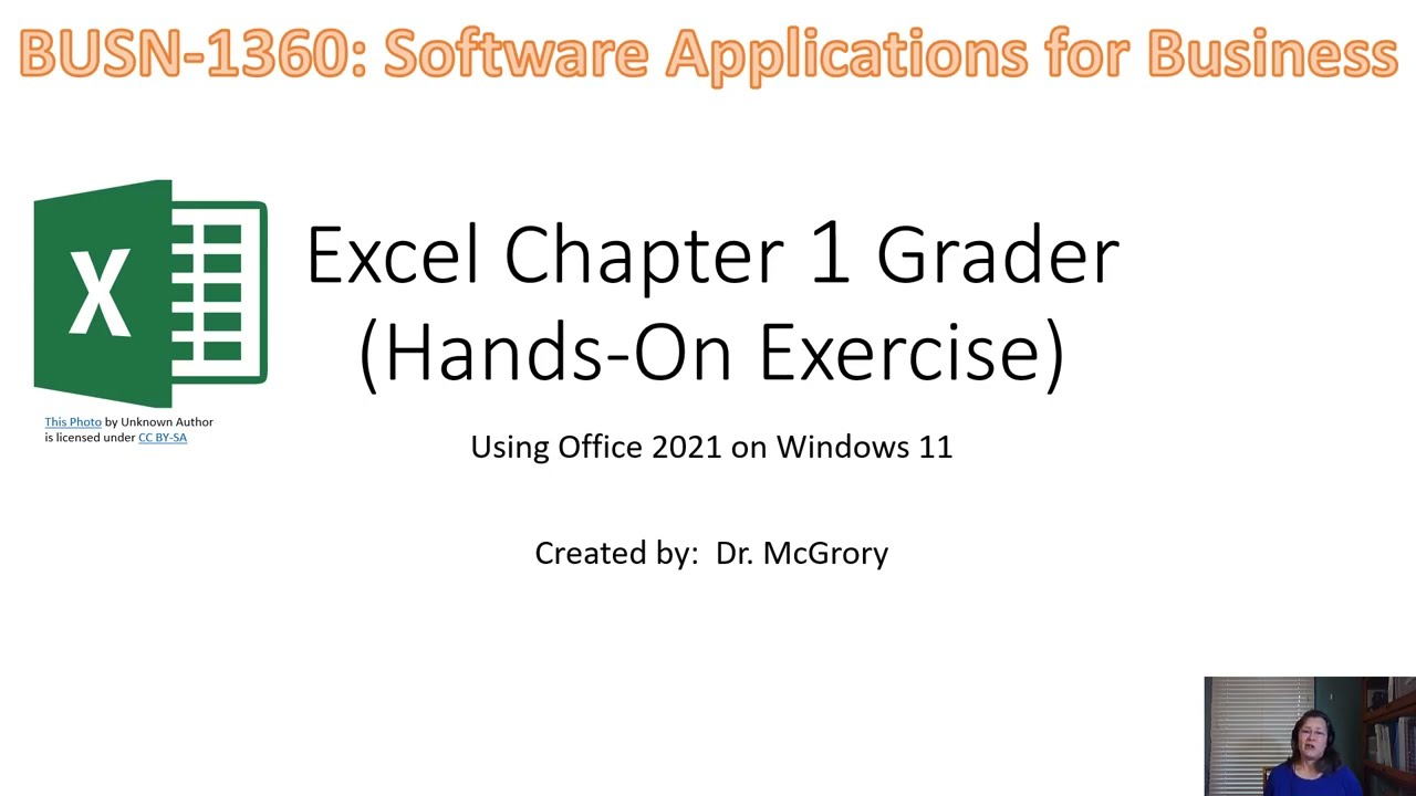Excel Chapter 1 Grader Hands-on Exercise