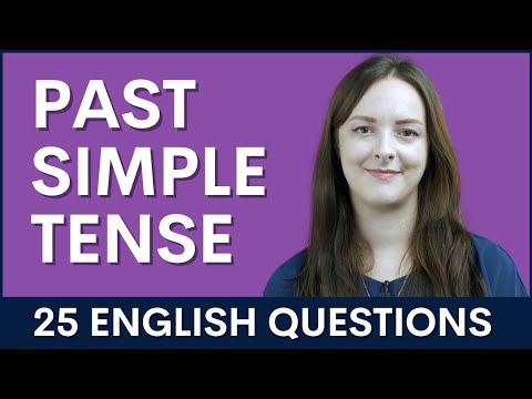 25 Past Simple Tense English Grammar Questions | Best Interview