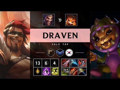 Draven Top vs Gnar - KR Diamond Patch 25.06