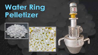 Top-rated PE PP plastic water ring pelletizer | die face cutting recycling machine at best price