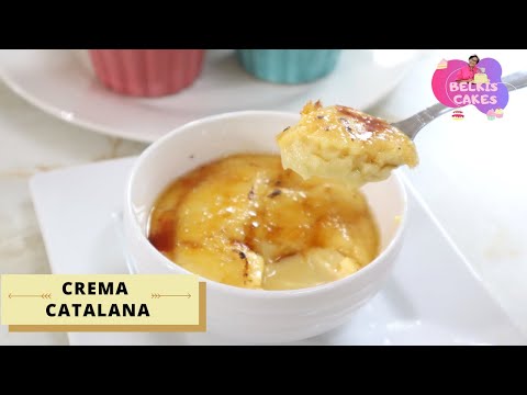 COMO HACER CREMA CATALANA | FACIL Y RAPIDO | Belkis Cakes