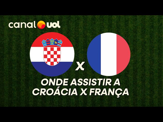 Transmissão ao vivo de Croácia x França: veja onde assistir