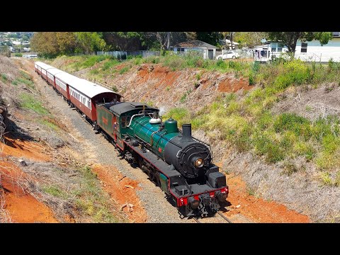 BB18 ¼ 1037 - SDSR Carnival Of Flowers Steam Train - Wyreema Shuttles - 21/09/2024