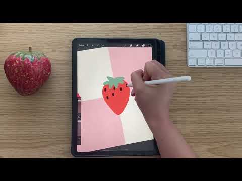How to make a simple checker pattern in iPad Procreate