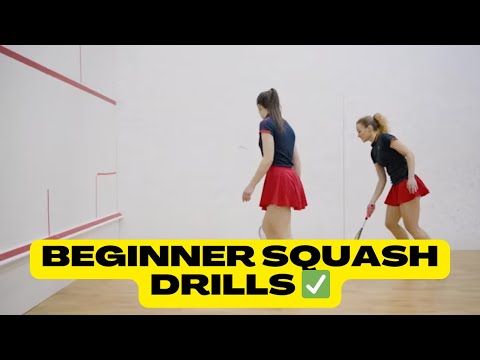 Beginner Squash Drills: Squash Progressions for New Players