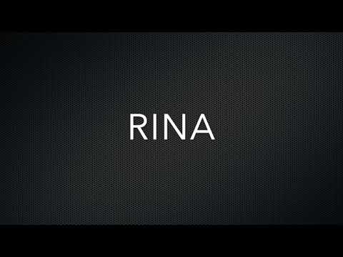 How to Pronounce Rina