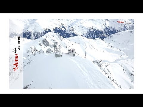 A breathtaking view over the VALLUGA in St. Anton am Arlberg