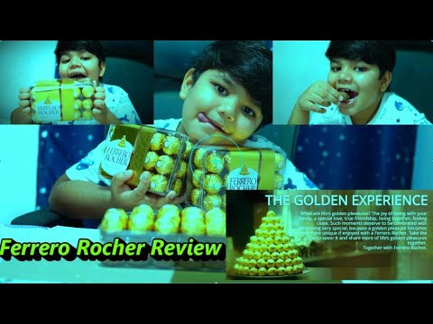 Ferrero Rocher Review | 30 Pieces Pack | Kids Chocolate Review | Golden Chocolate Experience