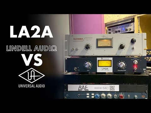 Lindell Audio LiN2A・VS・Universal Audio LA-2A