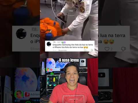 A NASA LEVOU O IPHONE 17 PRO MAX PARA O ESPAÇO MAS PARECE QUE A SAMSUNG QUERIA QUE O S26 ULTRA FOSSE