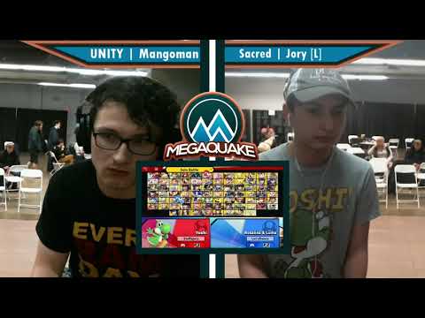 Megaquake Invitational - Grand Finals - UNITY | Mangoman(Wii Fit Trainer) vs Sacred | Jory(Yoshi)