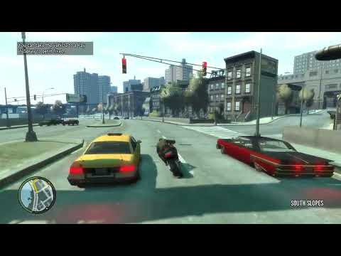 GTA IV - Steal NRG900 and deliver to Brucie's Lockup   #gtaiv