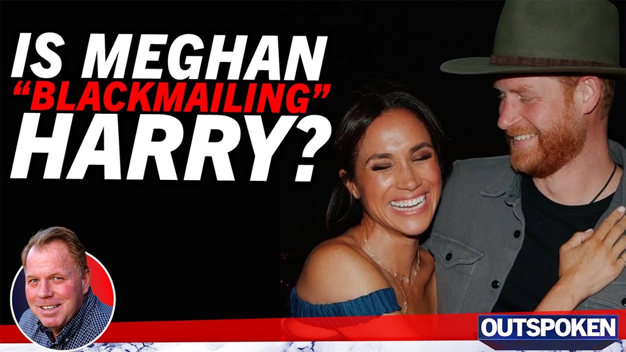 "What dirt does she have on you?" Meghan Markle accused of "blackmailing" Prince Harry by brother