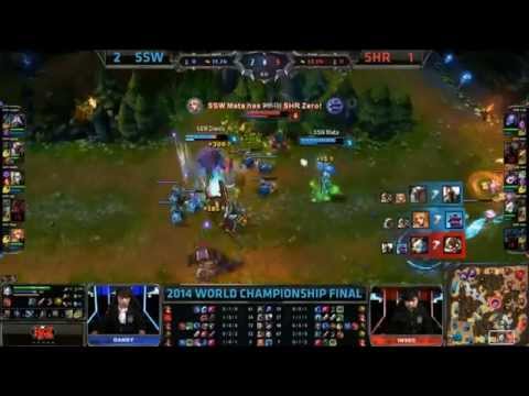 SHR Failed Dive INSANE Janna Tornado Mata - SSW vs SHR Game 4 (S4 Worlds)