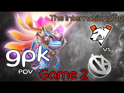 The International 10 | Virtus.pro vs Vici | Game 2 | gpk Puck POV | UPPER BRACKET