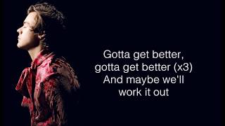 Harry Styles - Meet Me In The Hallway (Lyrics &amp; Pictures)
