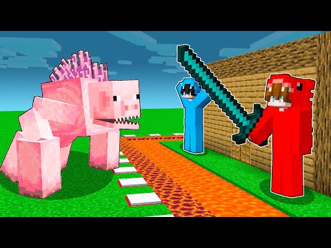 Cerdo Mutante VS La Base Más Segura de Minecraft