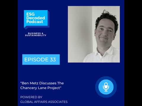 Ben Metz Discusses The Chancery Lane Project - YouTube